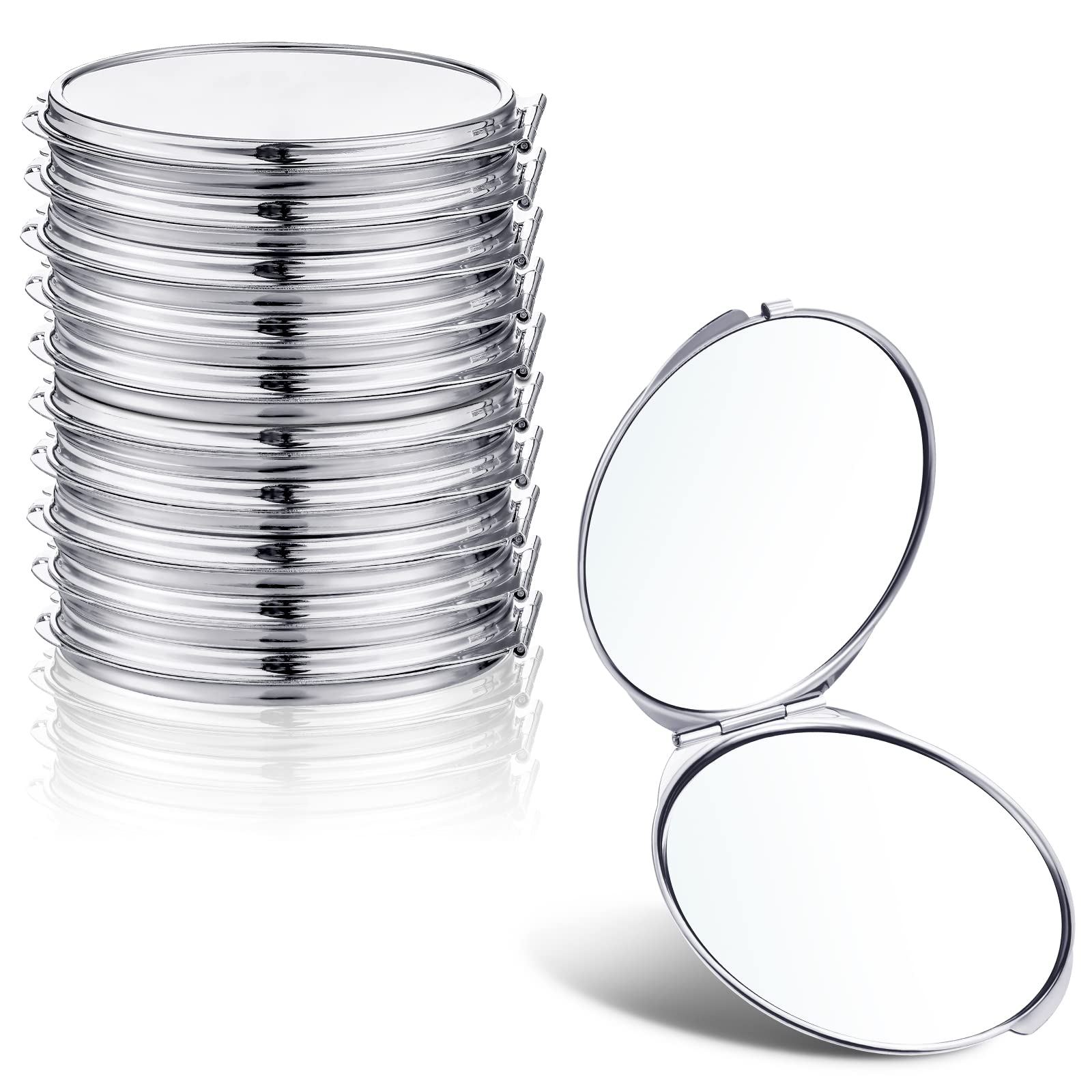 Amazon.com: Yalikop 8 Pcs Compact Travel Mirror Set - 1X & 2X